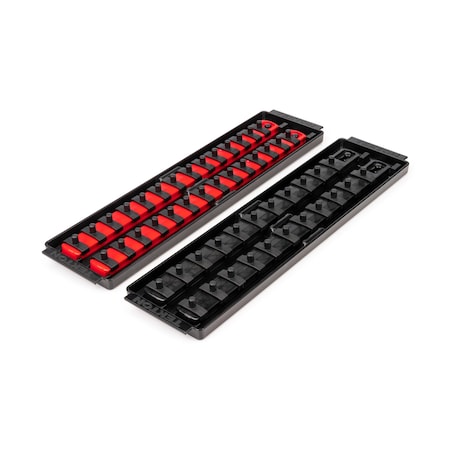 Tekton 1/4 Inch Drive Socket Rail and Tray Set (50-Tool) OST90902